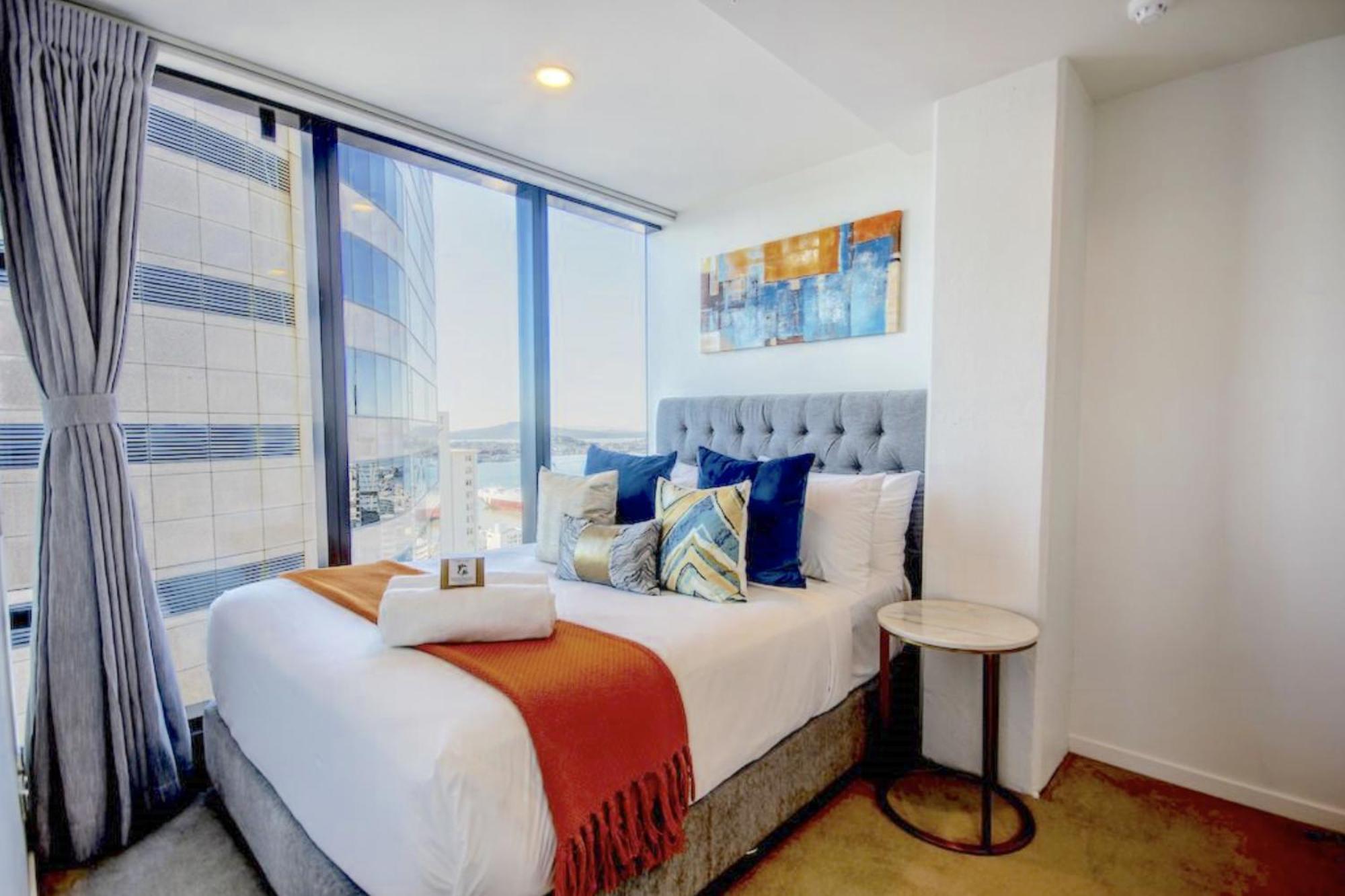 Top Floor Harbour View And Skytower View Apartment In Cbd Auckland Esterno foto